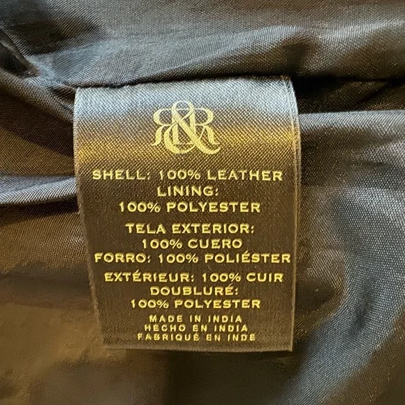 Rock & Republic Vintage Leather Motorcycle Jacket - Picture 8 of 11